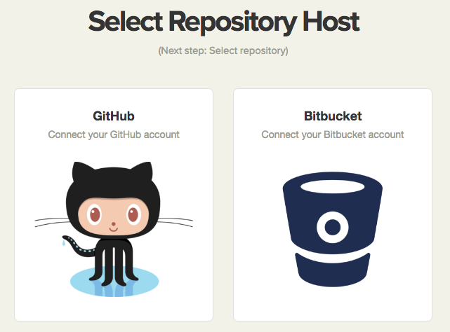 Select repository host